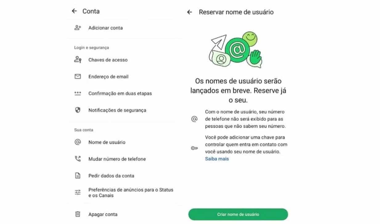 WhatsApp でのユーザー名の予約 - 開示/WhatsApp