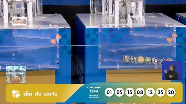 Resultado Dia de Sorte 1244