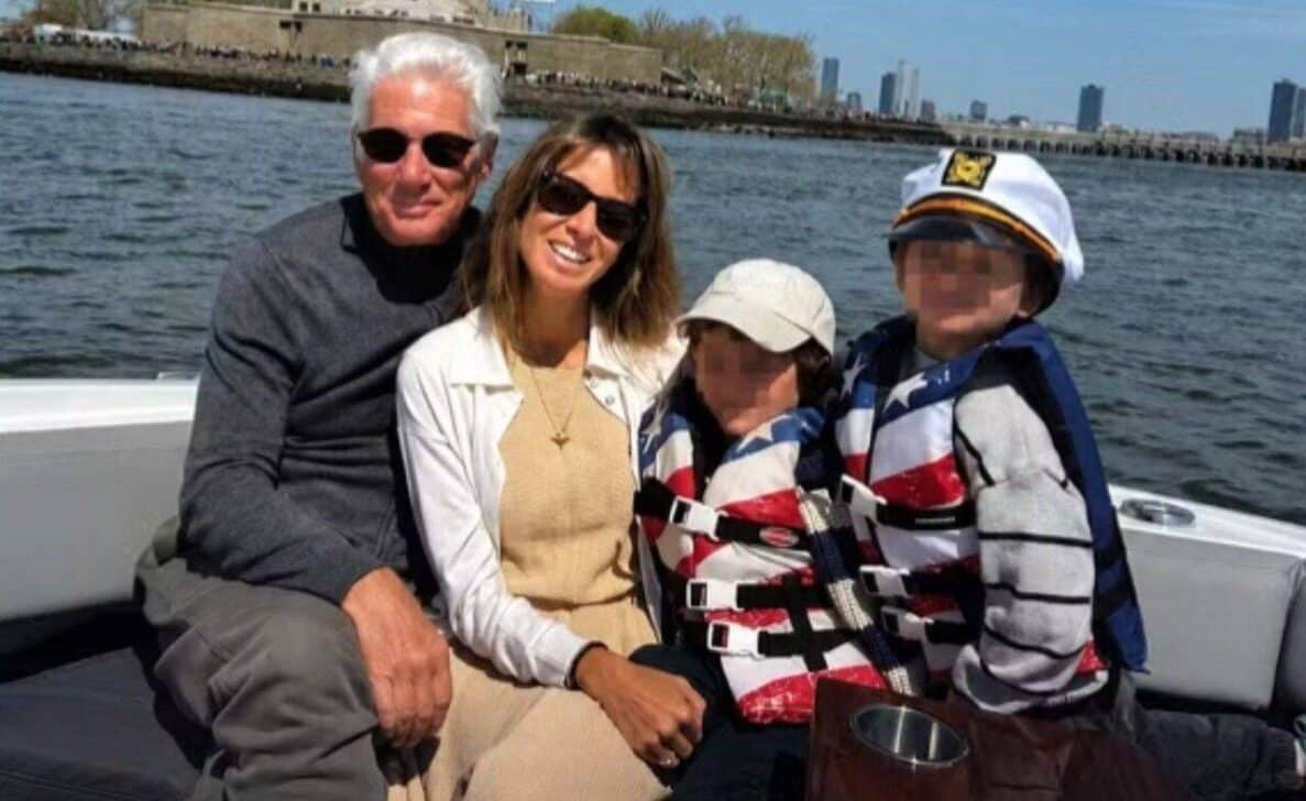 Richard Gere e familia - Instagram