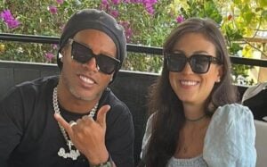 Ronaldinho Gaucho e INGRYD GUADAGNIN - Instagram