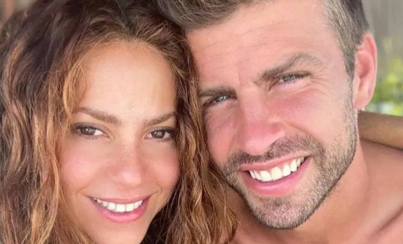 Shakira e Gerard Piqué — Foto: Instagram
