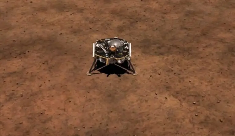 sonda InSight - Reprodução/Nasa