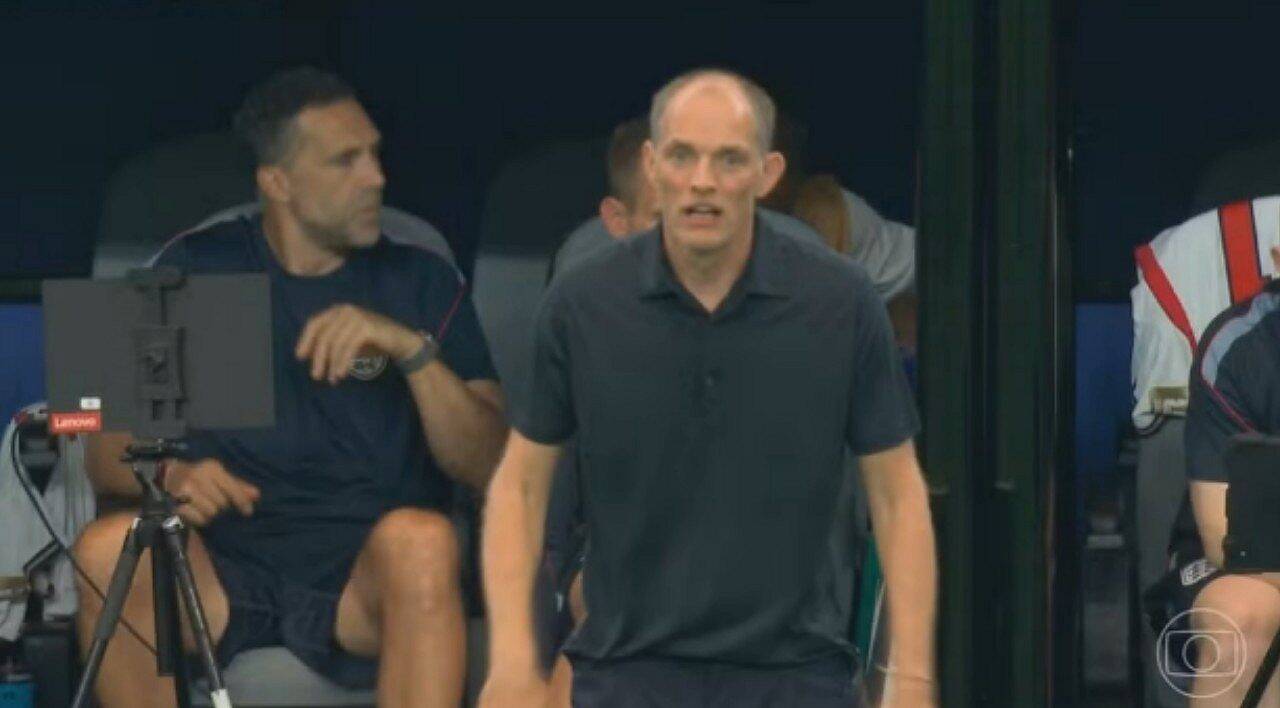 Thomas Tuchel, técnico da Inglaterra — Jornal Nacional/ Reprodução
