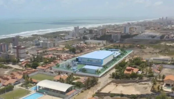Usina de Dessalinização na Praia do Futuro Ceará - Cagece/Divulgação