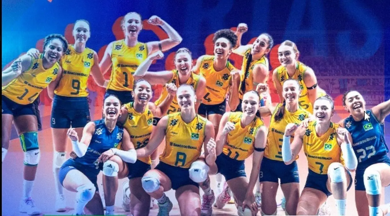 Vôlei feminino do Brasil - X.com/ Vôlei Brasil