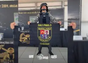 Oficial da PMESP eleva padrão em curso de operações de choque da Força Nacional no Distrito Federal