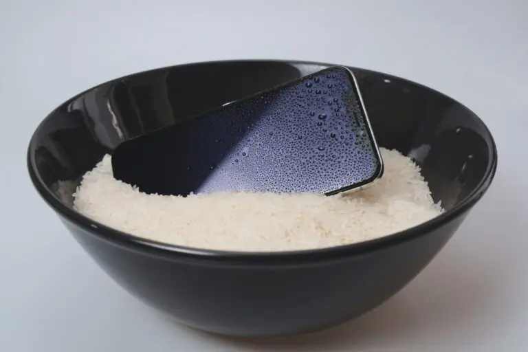 Celular no arroz