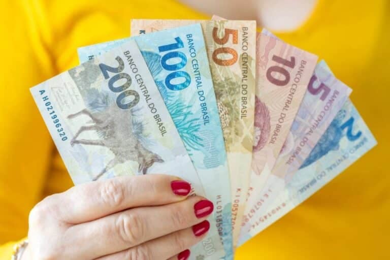 Dinheiro, Real, Pagamento benefício