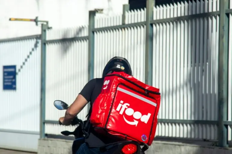 Entregador do iFood