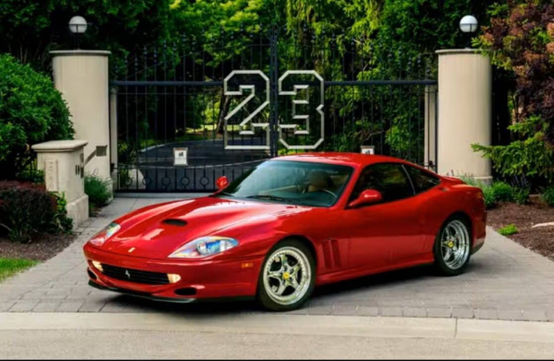 Ferrari rara de Michael Jordan será leiloada nos EUA