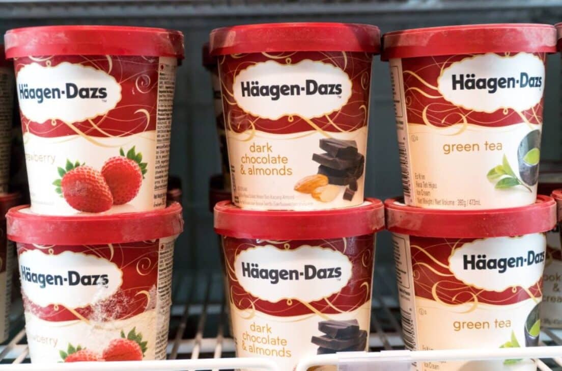 Marca de sorvetes Häagen-Dazs