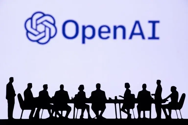 OpenAI, silhueta de pessoas