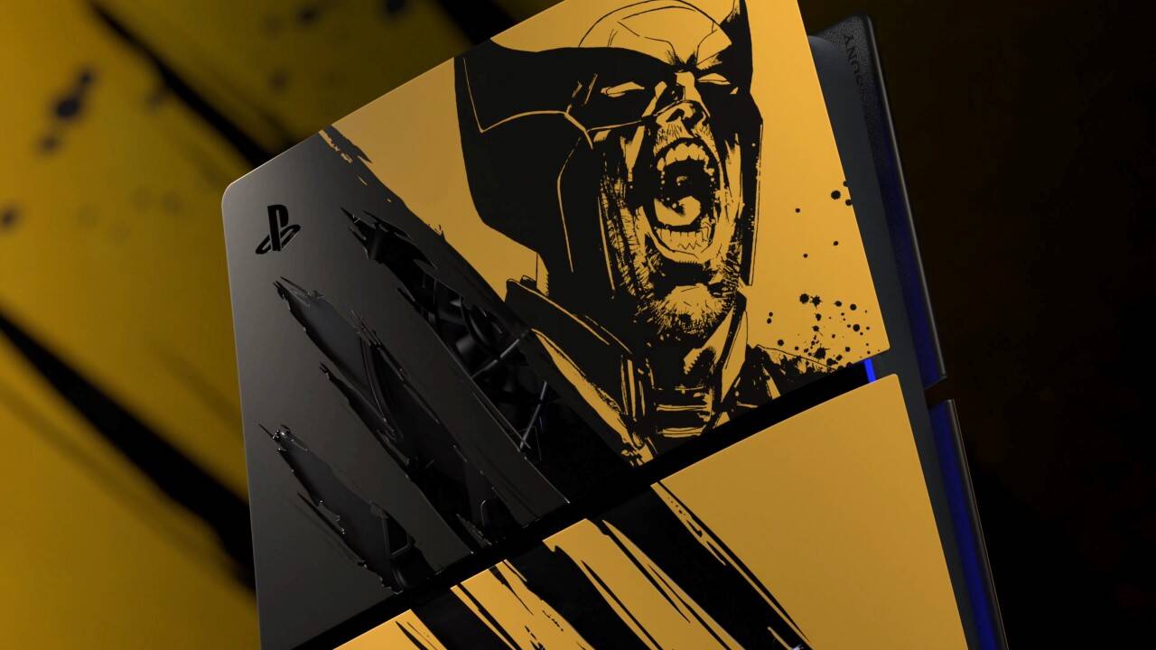 PS5 temático Marvel's Wolverine