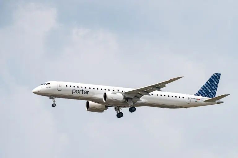 AVião da Porter Airlines