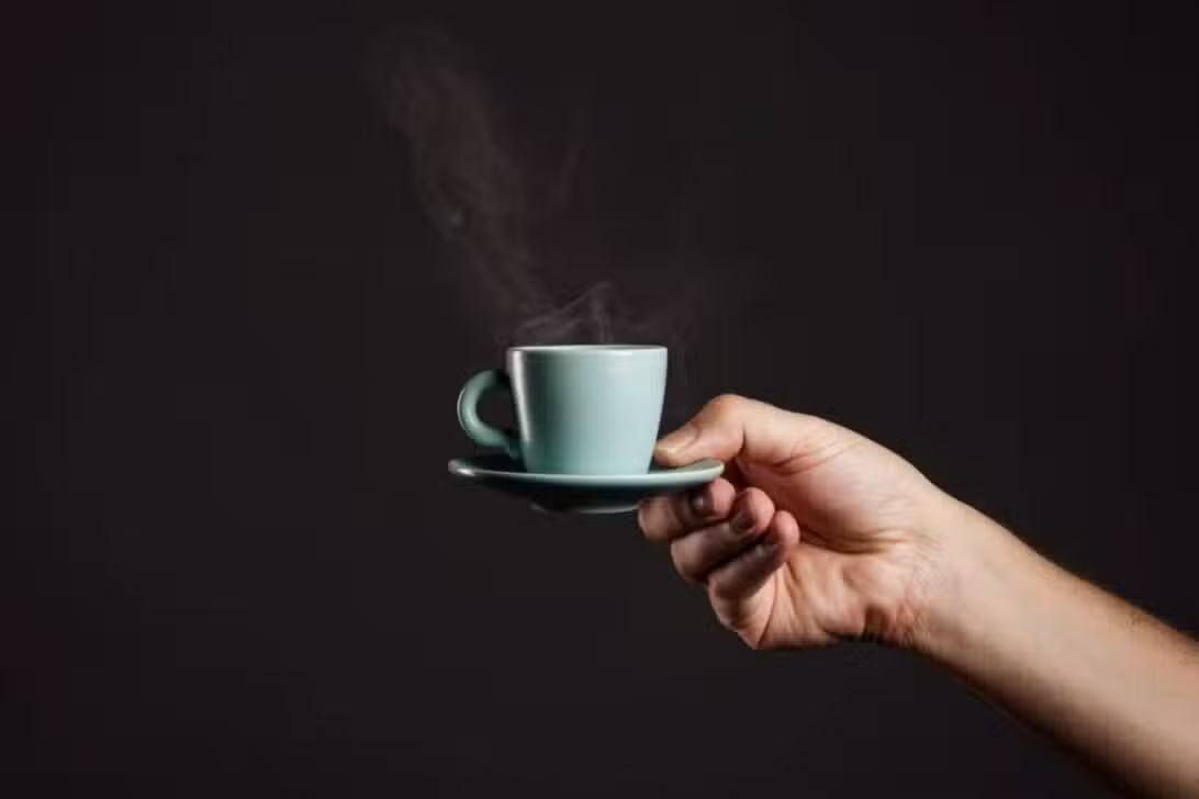 Xícara de café, chá