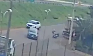 Motociclista morre em colisão na PRc-467 em Cascavel; vídeo de câmeras de segurança é divulgado
