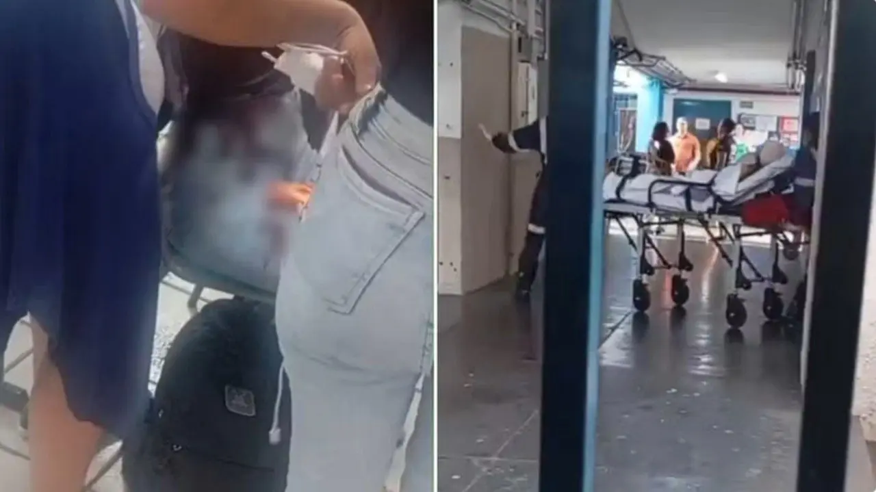 Aluna esfaqueada em São José do Rio Preto - Reprodução