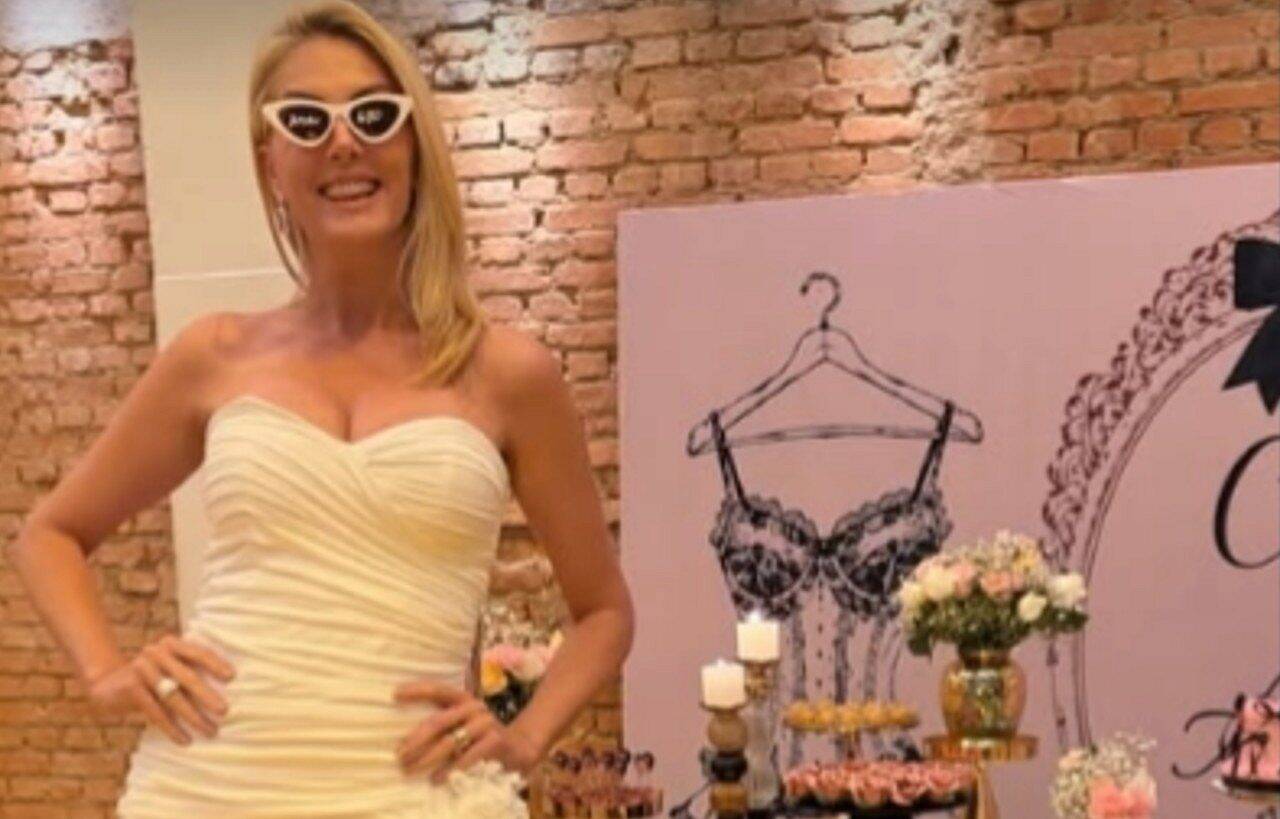 Ana Hickmann no Chá de Lingerie - instagram/AnaHickmann