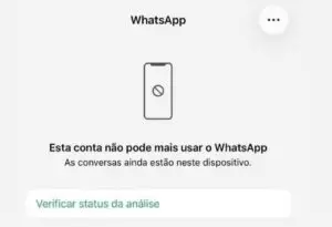 Contas de usuários são temporariamente bloqueadas no WhatsApp para análise de termos de serviço e regras