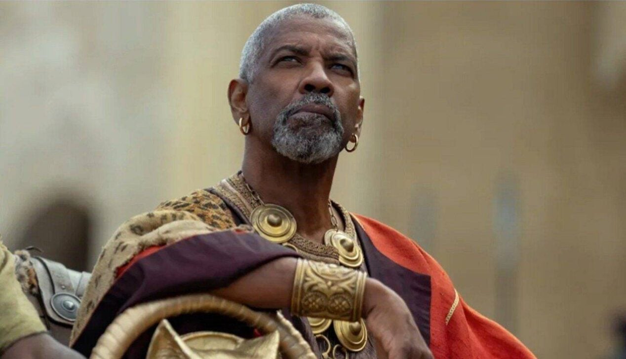 Denzel Washington em 'Gladiador 2' -  (//Divulgação)