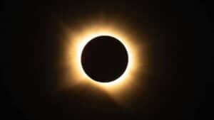 Eclipse solar total - Instagram/ nasa