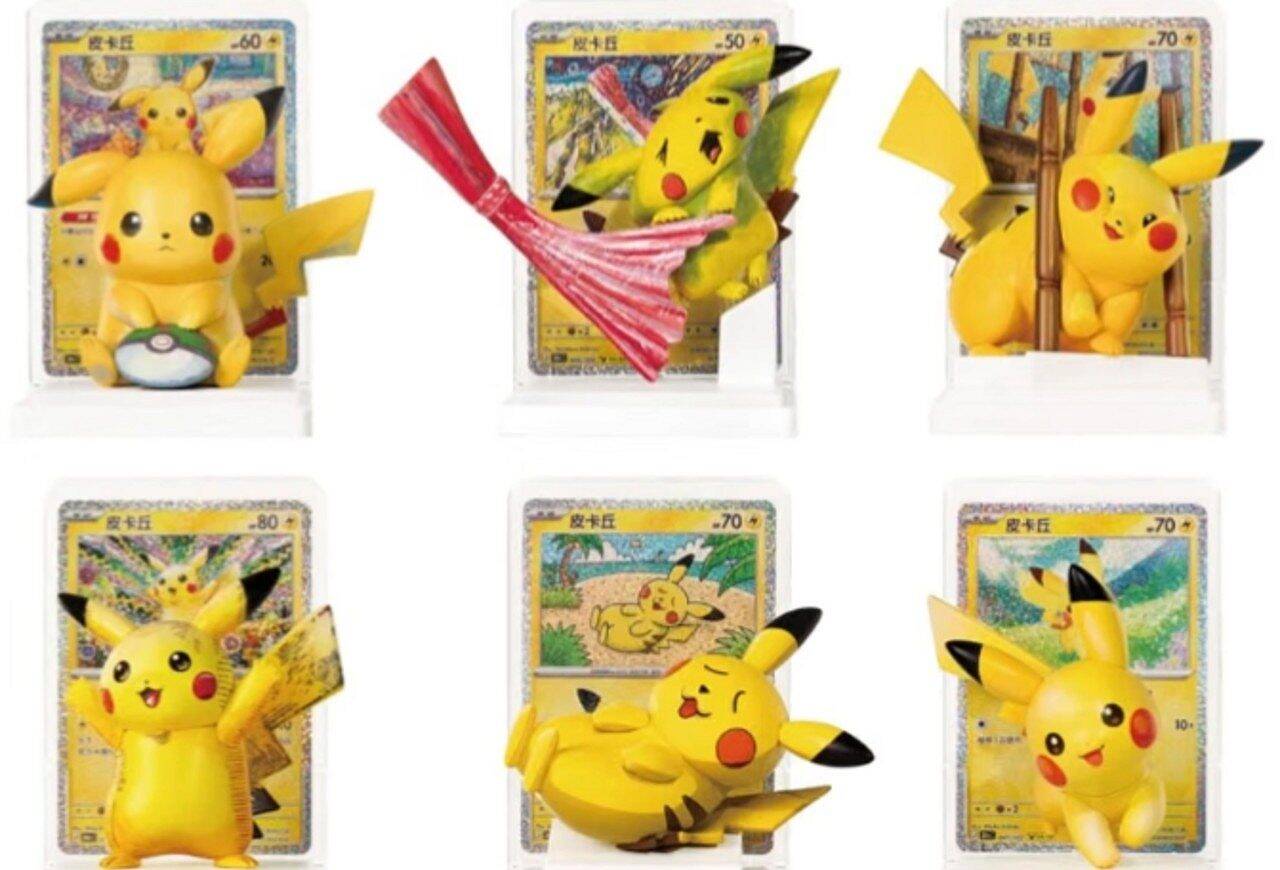 figuras do "Pikachu - reprodu&ccedil;&atilde;o