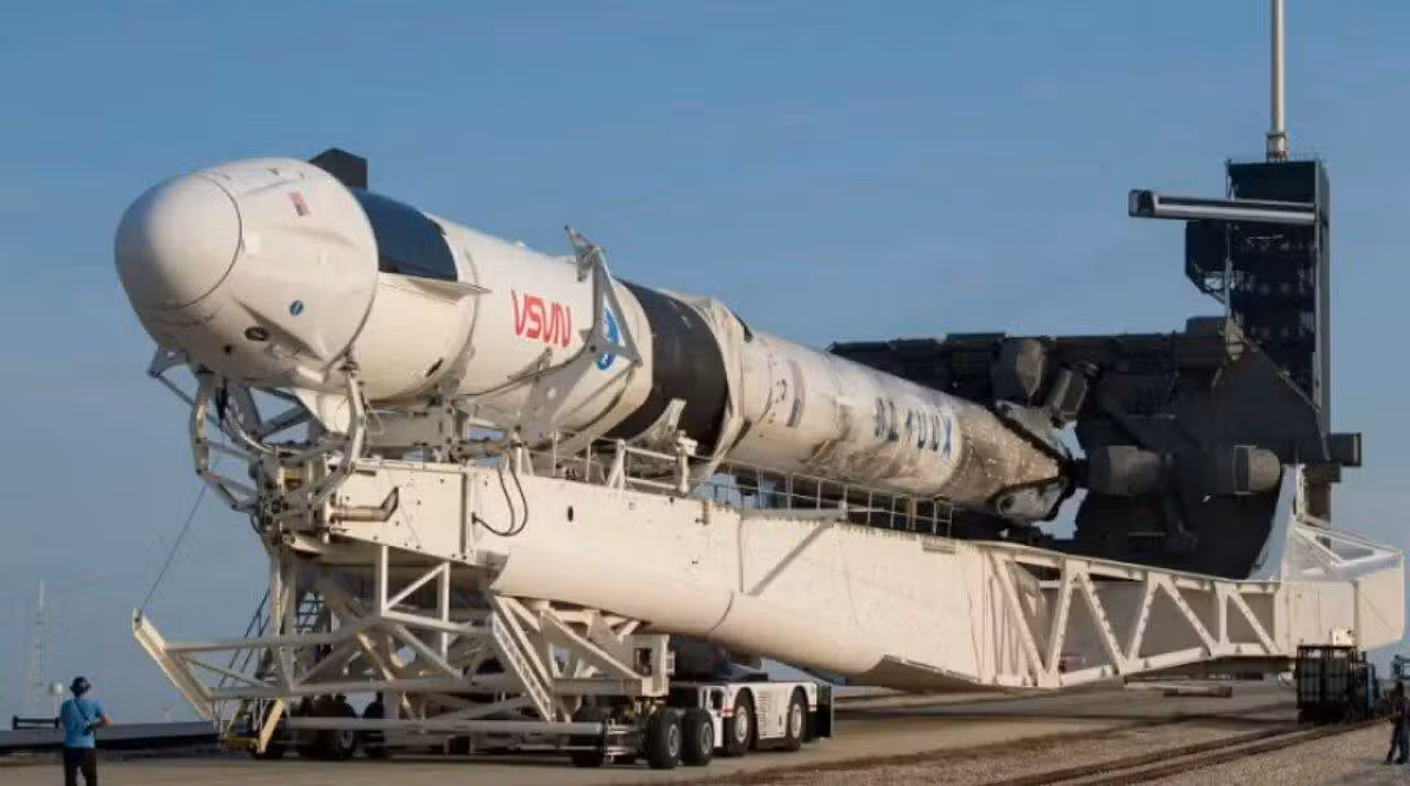 Foguete Falcon 9, da SpaceX - Nasa