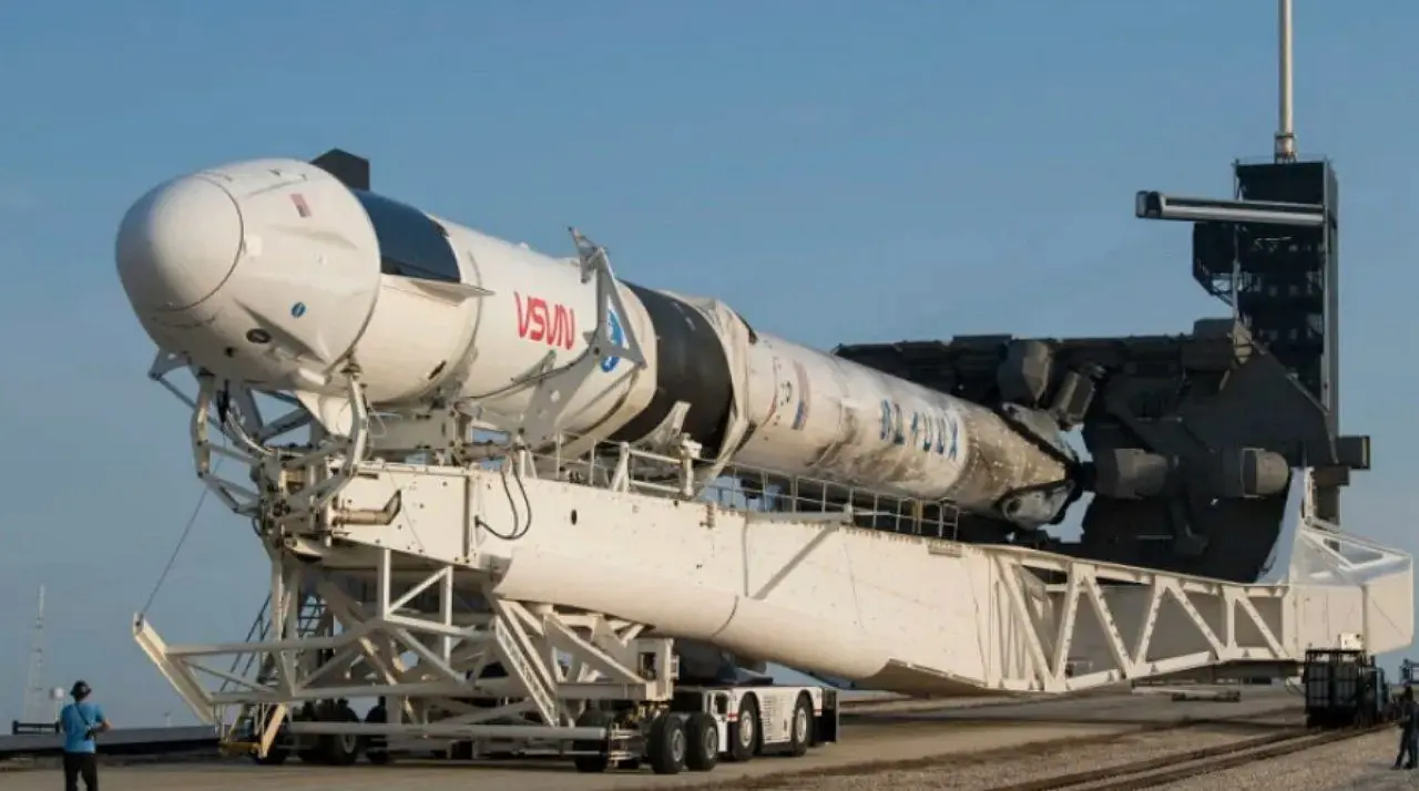 Foguete Falcon 9, da SpaceX - Nasa