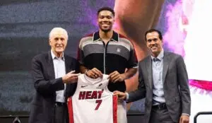 Giannis Antetokounmpo promete vitória do Miami Heat contra o Celtics no Natal da NBA