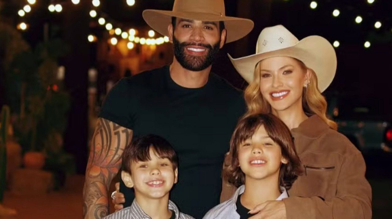 Gusttavo Lima e Andressa Suita com os filhos — Foto: Reprodução/ Instagram @andressasuita