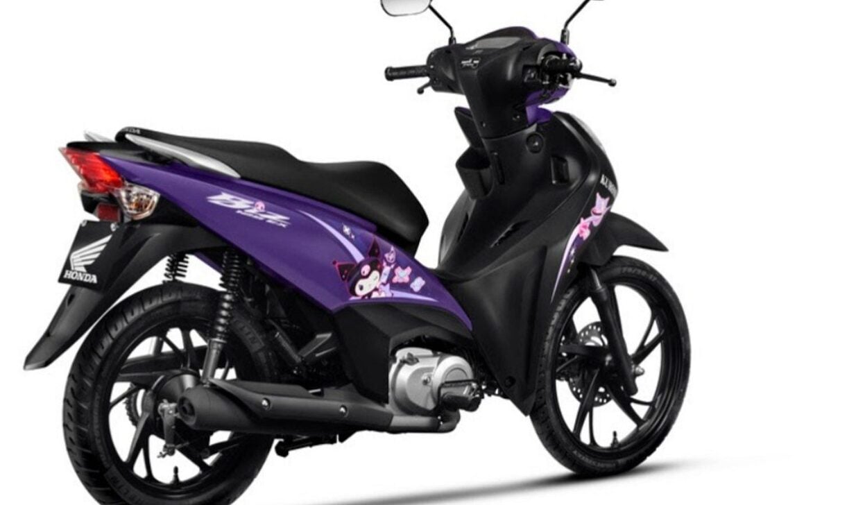 Honda Biz Kuromi, - Divulgação