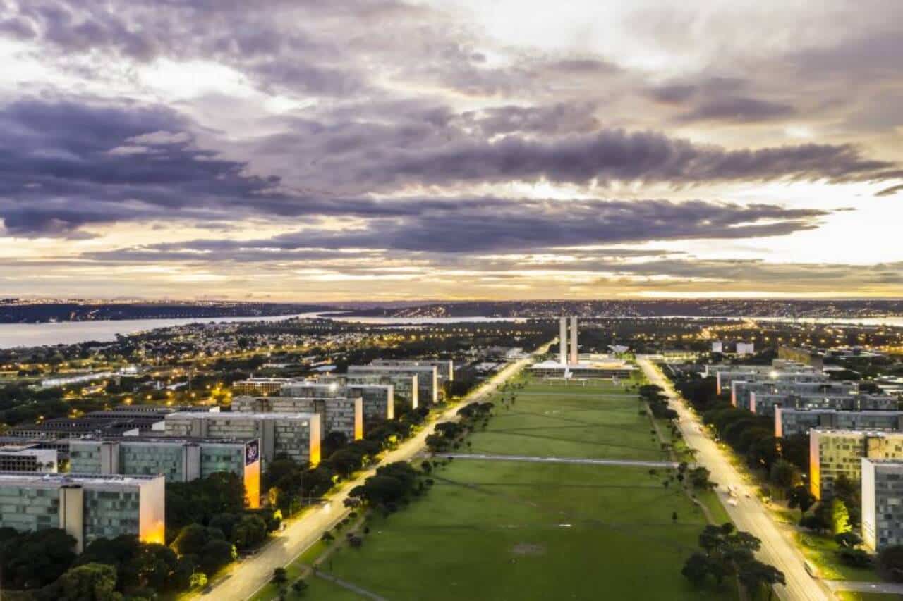 Esplanada dos Ministérios, em Brasília - Foto: Depositphotos