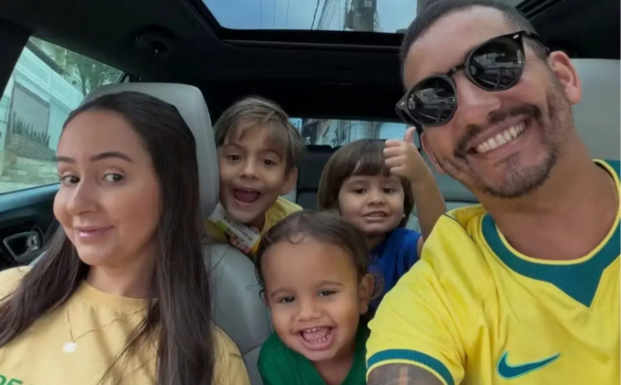 Influenciadora Marta Oliveira e familia - Instagram