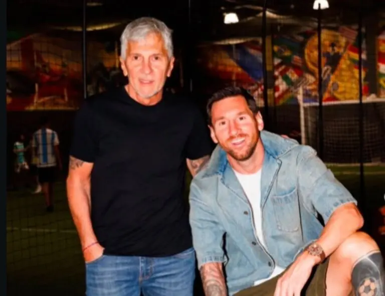 Jorge Messi e Lionel Messi - Instagram