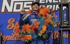 Kyle Larson wins the Knoxville Nationals and accumulates more than $212,000 in prizes