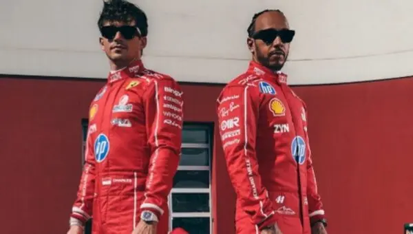 Leclerc e Hamilton - X/ScuderiaFerrari