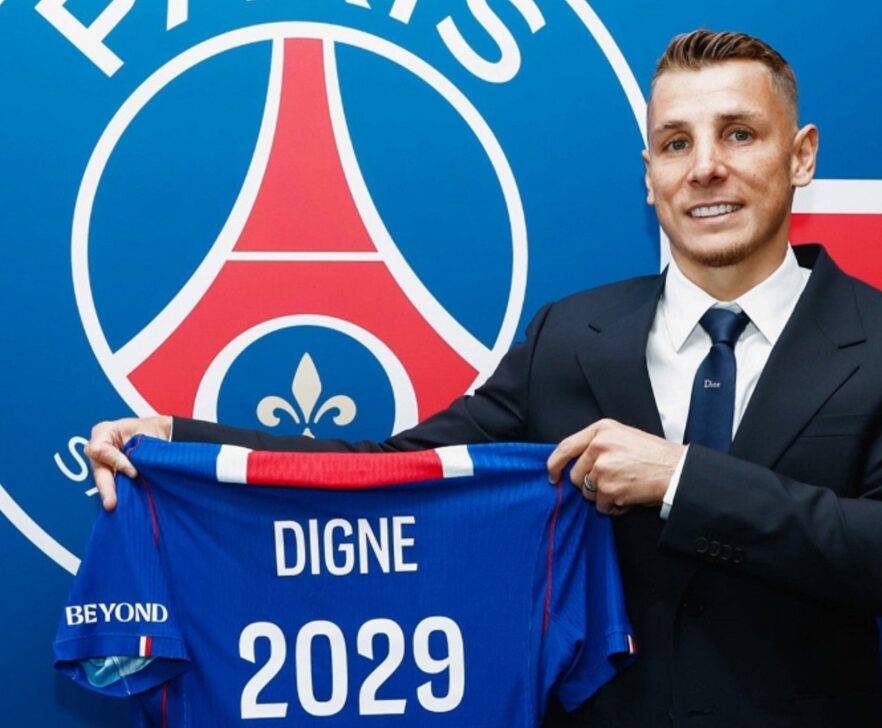 Lucas Digne - X.com/ PSG