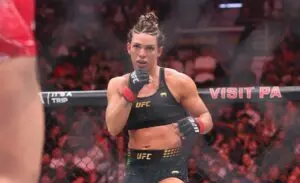 Mackenzie Dern defends strawweight belt with victory over Gillian Robertson at UFC 330