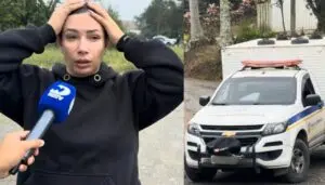 Mãe presencia atropelamento fatal de dois filhos a caminho da escola na BR-470 em SC