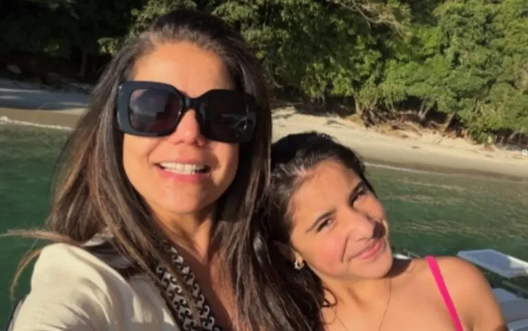 Nivea Stelmann e a filha - Instagram/niveastelmann