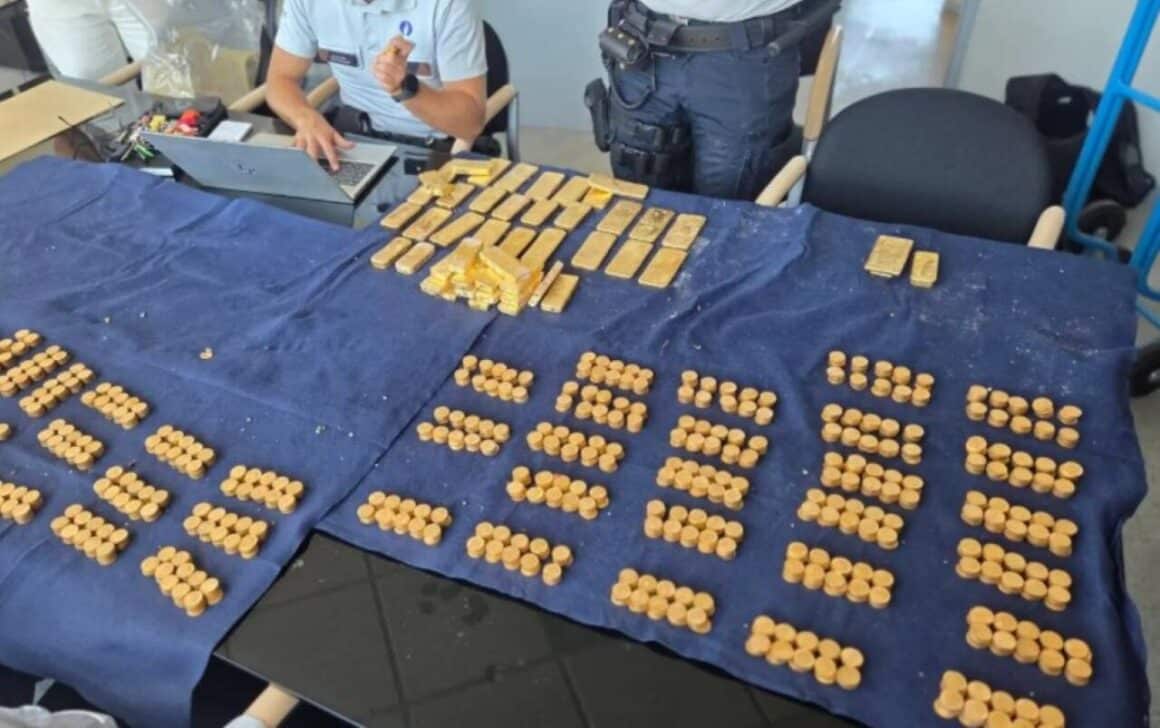 ouro achado avaliado em 10 milhões de dolares