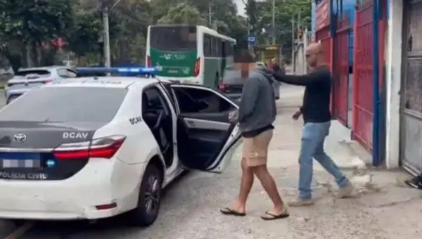 Pai é preso suspeito de agredir bebê de 3 meses no Rio - Reprodução