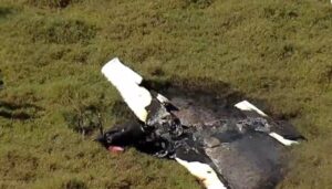 Queda de avião em área rural em BH - Reprodução/YouTube