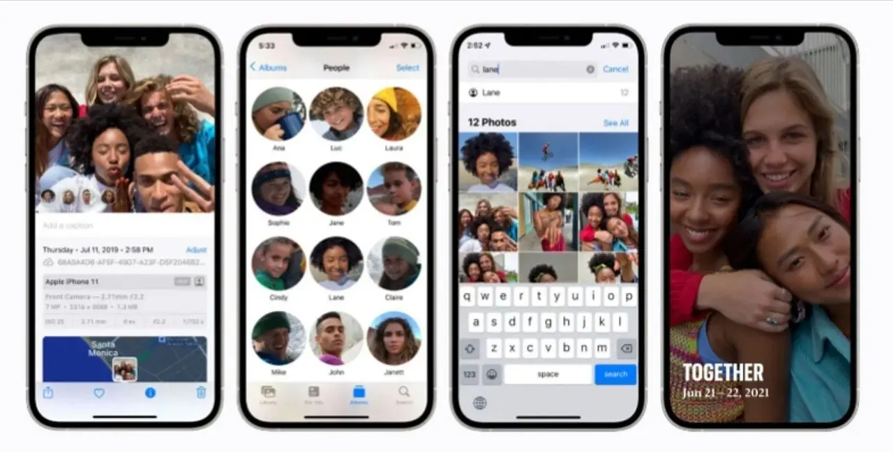 Reconocimiento facial de Apple - Divulgación/Apple