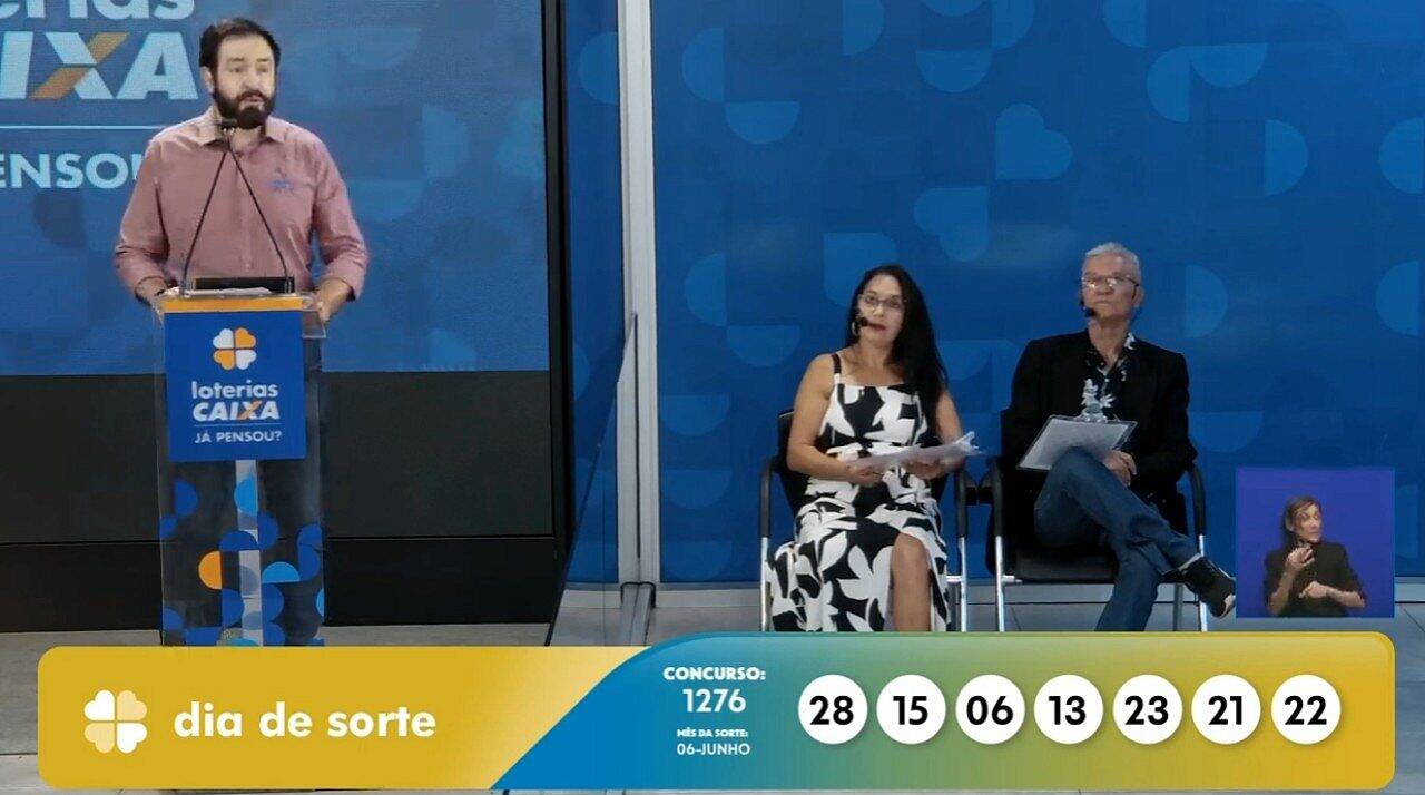 Resultado agora da Dia de Sorte 1276