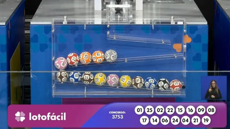 Resultado agora da Lotofácil 3753