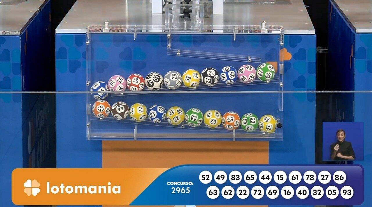 Resultado agora da Lotomania 2965