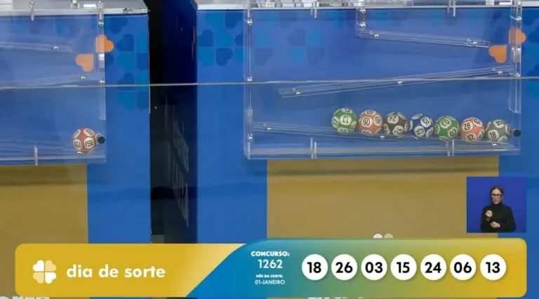 Resultado Dia de Sorte 1262