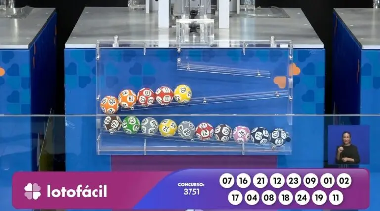 Resultado Lotofácil 3751