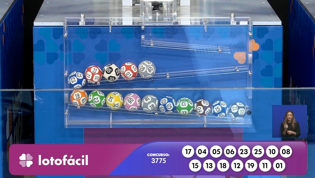 Resultado Lotofácil 3775